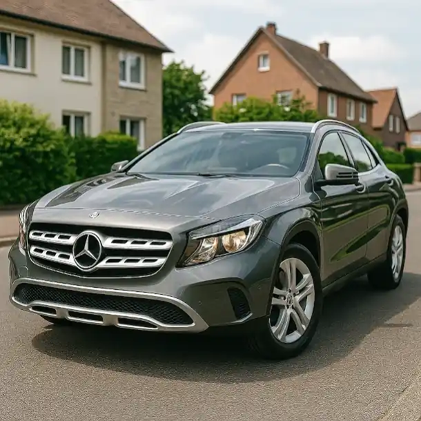 Ein gepflegtes, gebrauchtes Mittelklasse-Auto, das zum Autoankauf in Gotha angeboten wird.